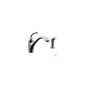 Forte K 10416 CP Single Control Kitchen Sink Faucet w/ Sidespray, Pol