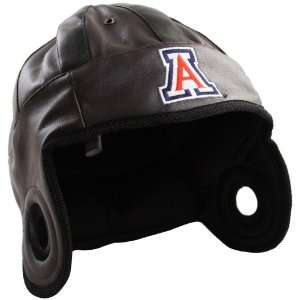 NCAA Arizona Wildcats Faux Leather Helmet Head  Sports 