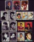 Elvis FABULOUS collection of 75 different real stamps  