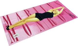 Marilyn Monroe Pink Beach Towel 30X60in Brand New  