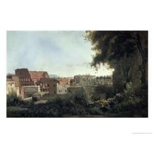   Poster Print by Jean Baptiste Camille Corot, 12x9