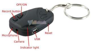   USB DV Camera with Key Chain Video DVR Camcorder 720x480 Black  