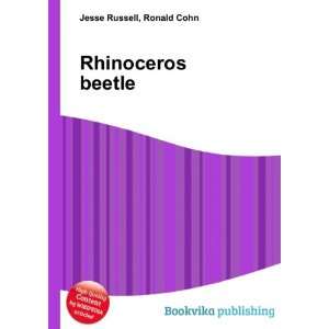  Rhinoceros beetle Ronald Cohn Jesse Russell Books
