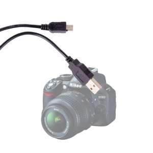   SLR Camera Data Sync Cable For Nikon D5000, D3100, D3S