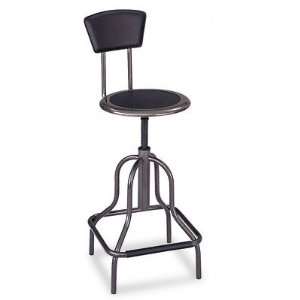  Safco Diesel Industrial Stool with Back SAF6664 Office 