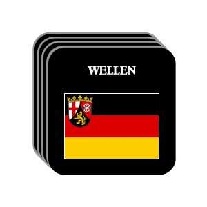    Pfalz)   WELLEN Set of 4 Mini Mousepad Coasters 