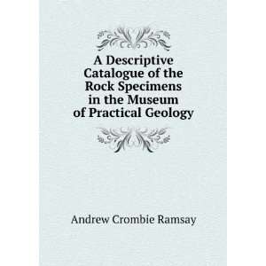   Mode of Occurrence in Place Andrew Crombie Ramsay  Books