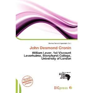   John Desmond Cronin (9786200733450) Dismas Reinald Apostolis Books