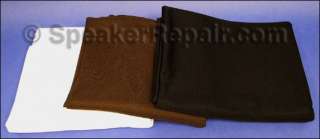 We sell white , brown , and black grill cloth. This auction is for 