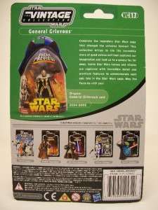 Star Wars GENERAL GRIEVOUS Revenge of the Sith Vintage Collection VC17 