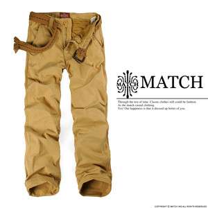   loose fit stylish leisure Cargo pants Trousers hose Free 8020  