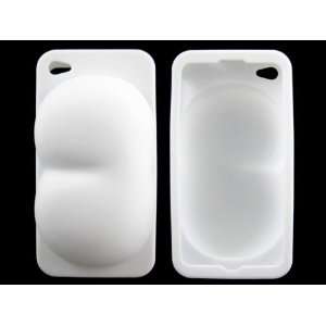  Cute Funny Silicone Skin Case Cover for iPhone 4 4th 4G 