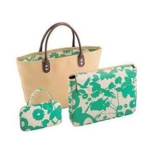   PC Tote Bag with VSP VAIO Smart Protection (Tan/Green) Electronics