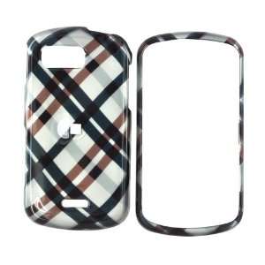 Samsung Moment Charger+Screen+ Hard Case Plaid Navy