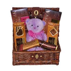 Elegant Godiva Chocolates Valentines Day Treats with Rosie the Bear 