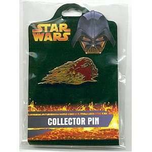  Star Wars Pin (Darth Vader Profile Flames Emblem) from the 