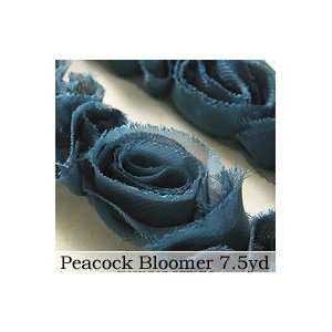 Websters Pages   Bloomers   Flower and Trim Ribbons   Peacock   7.5 