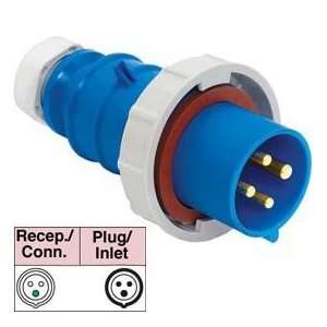  Bryant 330p6w Plug, 2 Pole, 3 Wire, 30a, 250v Ac, Blue 