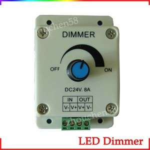 DC 12V 8A LED Light Dimmer Brightness Adjustable Control  
