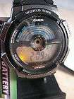 New Mens Casio World Time 3264 Water Resistant 100m Watch 10 Yr 