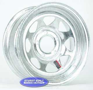 Boat Trailer Parts WHEELS Rim 15 Hot Dipped Galvanized 5 bolt on 
