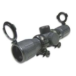 Rubber Tactical Double Illumination 4x30E Series Scope with Red/Green 