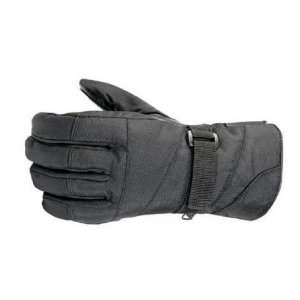  Raider Powersports Mens Graphite Snow Gloves. Leather 