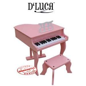   BABY GRAND PIANO WITH BENCH PINK DLBGP PK Musical Instruments