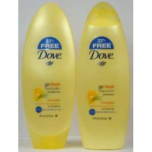 Dove Go Fresh Therapy Energize Grapefruit & Lemongrass Duo Set Shampoo 