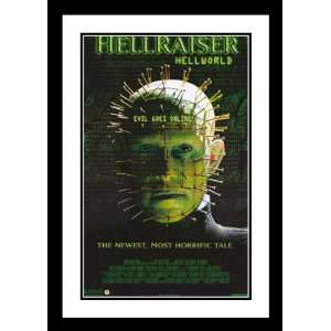  Hellraiser Hellworld Framed and Double Matted 20x26 Movie 