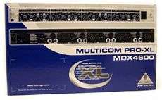 NEW BEHRINGER MDX4600 COMPRESSOR/LIMITER/GATE MDX 4600  