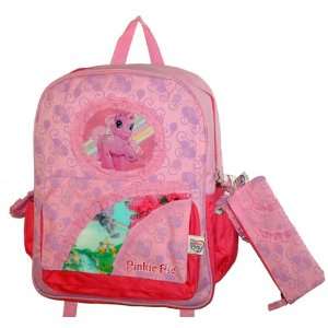    My Little Pony Large Backpack with a Free Pencil Case Toys & Games