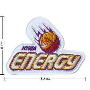  3pcs Iowa Energy Logo Embroidered Iron on Patches Kid 