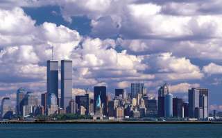 New York City Skyline Pre 9/11 Poster  