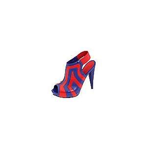 Alexander McQueen   237701 (Blue/Red/Blue)   Footwear