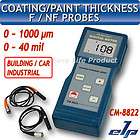 CM8822 Digital Paint Coating Thickness Meter Gauge F/NF Probes 1000μm