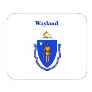  US State Flag   Wayland, Massachusetts (MA) Mouse Pad 