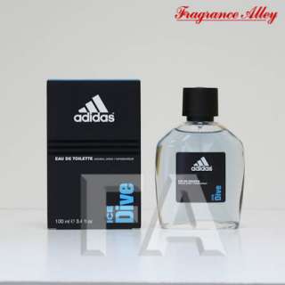 ADIDAS ICE DIVE by Adidas 3.3 / 3.4 oz edt Cologne Spray for Men * New 
