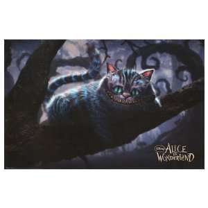 Alice in Wonderland Movie Poster, 34 x 22.25 (2010)  