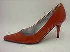 Amanda Womens NEW Michelle Red Patent Pointed Toe Dress Shoes Pumps 
