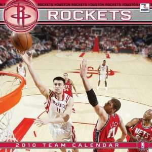  Houston Rockets 2010 12x12 Team Wall Calendar