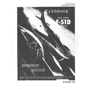   Aviation F 51 D Aircraft Flight Manual Sicuro Publishing Books