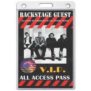  U2 All Access Laminated Pass V.I.P. 
