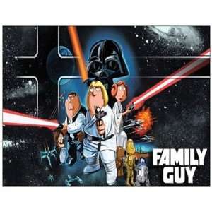   Magnet (Large) FAMILY GUY   Star Wars BLUE HARVEST 