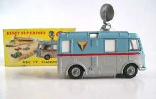 DINKY 988 ABC TV TRANSMITTER VAN, RARE, 1962, MIB  