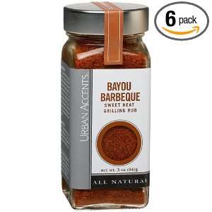 Urban Accents Bayou Barbeque™, 3.0 Ounce Bottles (Pack of 6)