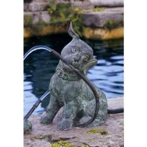   Sale  Raining Dogs Piped Bronze Garden Statue Patio, Lawn & Garden