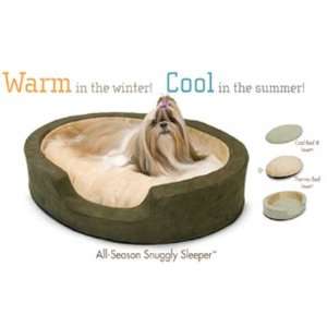  All Season Snuggly Sleeper Pet Bed   Cooler/Heater, Med 