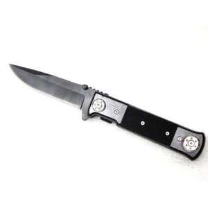  SuperKnife WarTech 8.5 skidproof handle,Spring Assisted 