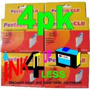  4pk High capacity 68 Non OEM Epson compatible fits (1 